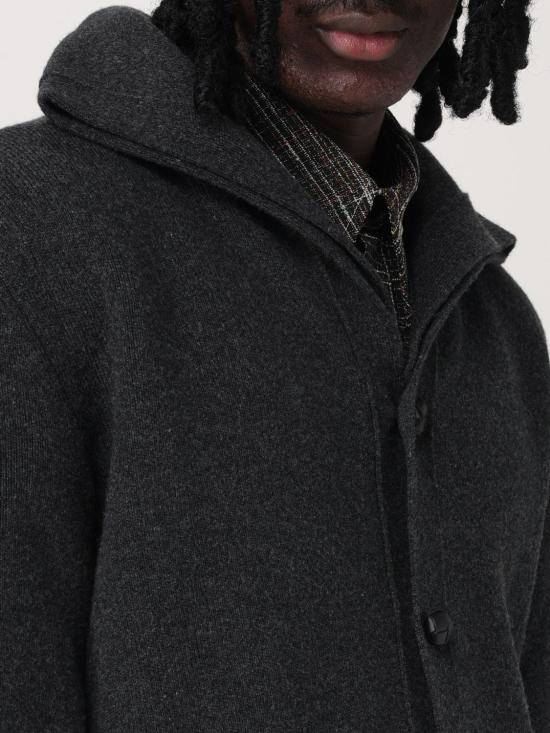  보테가베네타 집업 니트 804796V4QJ0 1307 Grey - BOTTEGA VENETA