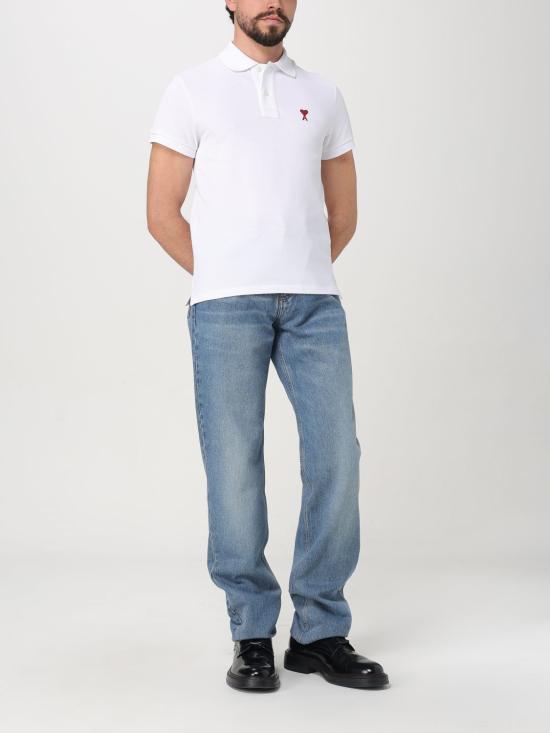 25FW 아미 데님 팬츠 HTR001DE0046 480 Blue - AMI