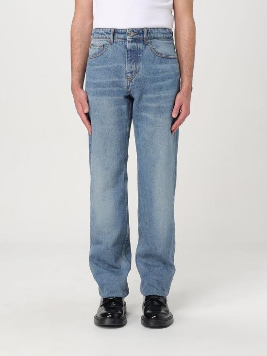 25FW 아미 데님 팬츠 HTR001DE0046 480 Blue