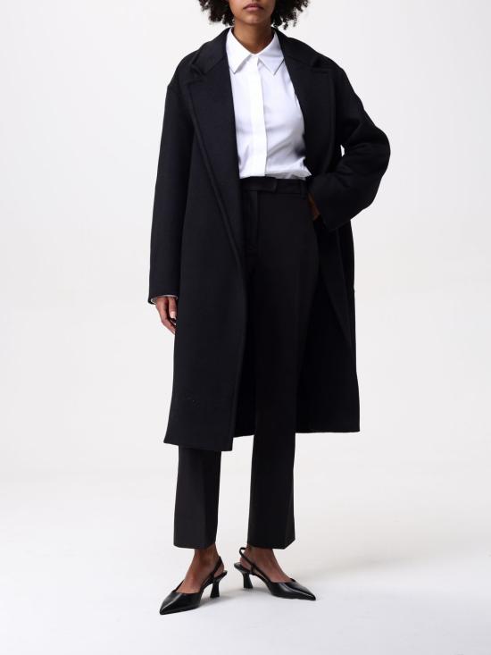 25FW 에스막스마라 스트레이트 팬츠 2519131121600 003 Black - 'S MAX MARA