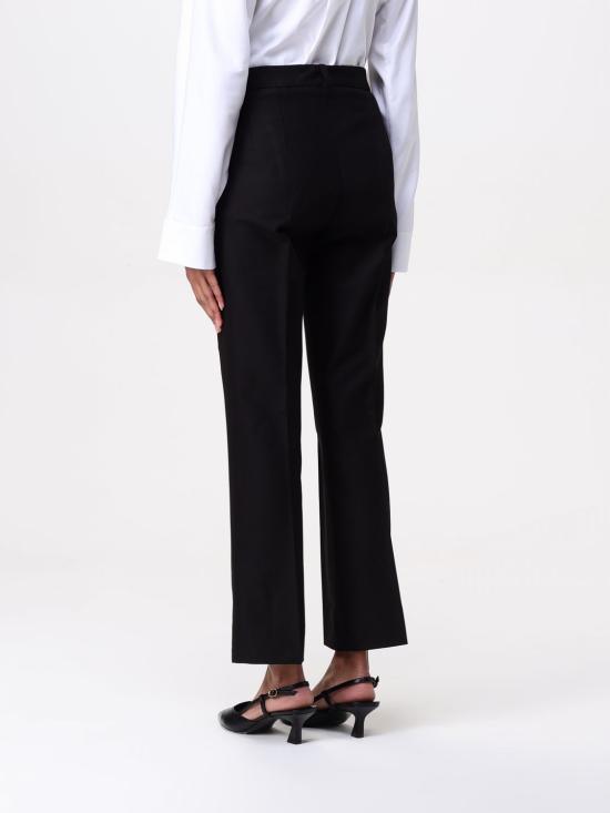 25FW 에스막스마라 스트레이트 팬츠 2519131121600 003 Black - 'S MAX MARA