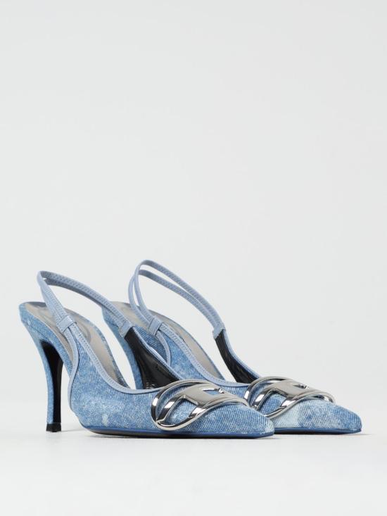 25SS 디젤 힐/펌프스 Y02985PS288T6 348 Denim - DIESEL