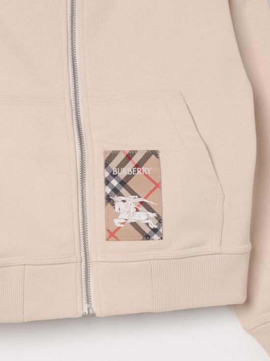 25FW [키즈] 버버리 풀오버 8096549 B8620 Ivory - BURBERRY