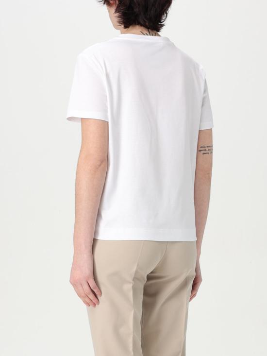 25FW 막스마라 반팔 티셔츠 2511971018600 001 White - MAX MARA