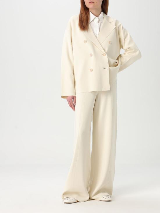 25SS 막스마라 팬츠 2511331028600 001 White - MAX MARA