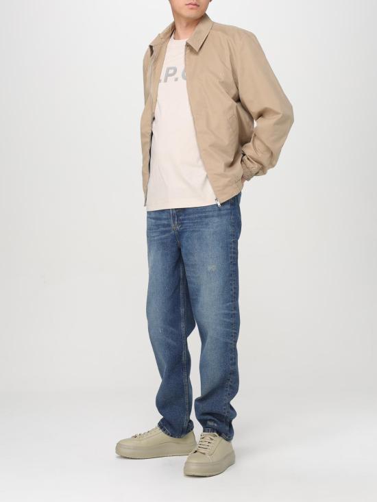 25SS 아페쎄 반팔 티셔츠 COGZRH02922 BAA Beige - A.P.C.