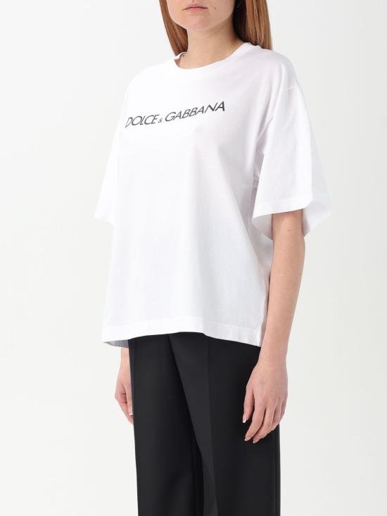 25SS 돌체앤가바나 반팔 티셔츠 F8U10TG7H4P W0800 White - DOLCE & GABBANA