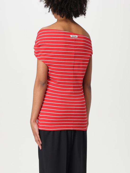 25SS 엠에스지엠 민소매 티셔츠 3841MDM02257115 18 Red - MSGM