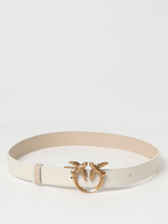 25FW 핑코 레귤러 벨트 100125A1Z6 CCOQ Sand - PINKO