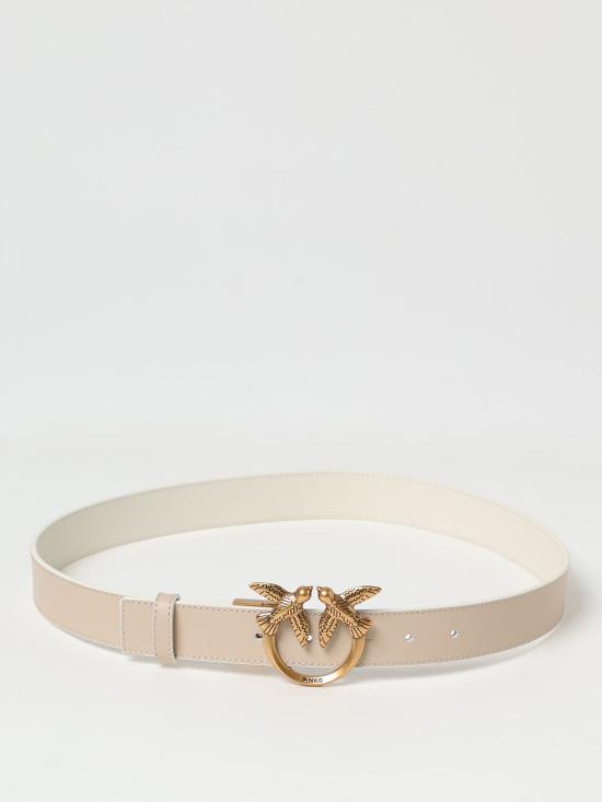 25FW 핑코 레귤러 벨트 100125A1Z6 CCOQ Sand