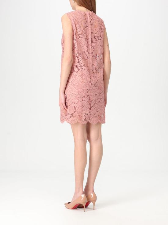 25FW 돌체앤가바나 숏 원피스 F6ATYTHLM7L F0473 Pink - DOLCE & GABBANA