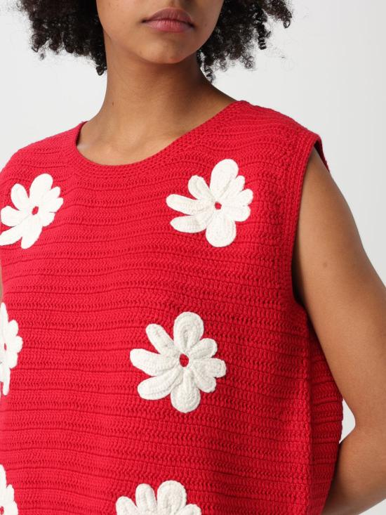 25SS 엠에스지엠 민소매 티셔츠 3841MDT194257286 18 Red - MSGM