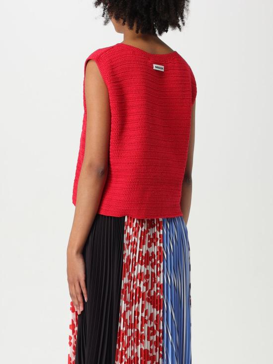 25SS 엠에스지엠 민소매 티셔츠 3841MDT194257286 18 Red - MSGM