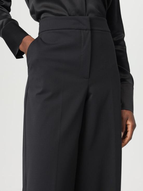 25FW 막스마라 스트레이트 팬츠 2511781038600 003 Black - MAX MARA