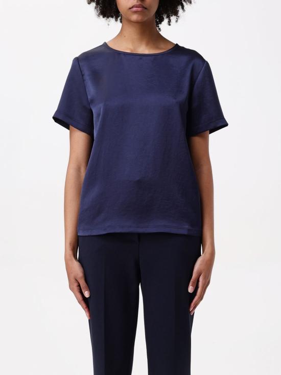 25SS 위켄드막스마라 반팔 티셔츠 2515941051600 001 Blue 1