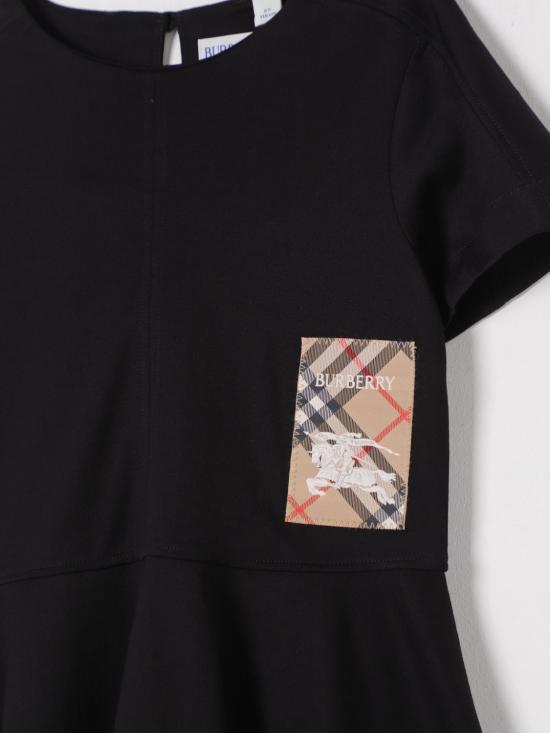 25FW [키즈] 버버리 원피스 8104213 A1189 Black - BURBERRY
