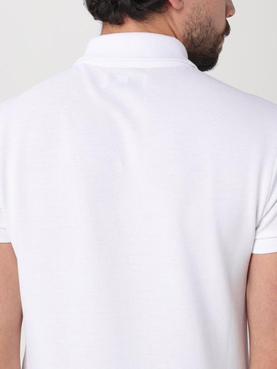 25FW 아미 폴로 티셔츠 BFUPL001760 100 White - AMI