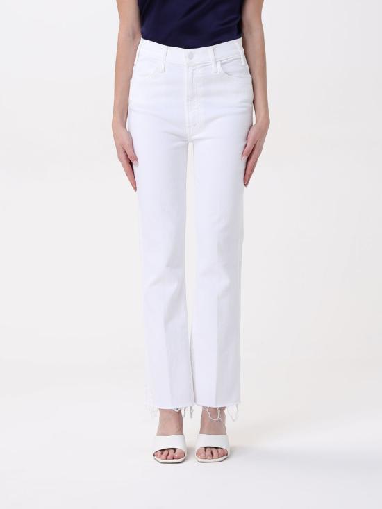 25FW 마더 데님 팬츠 1117753 FOT White