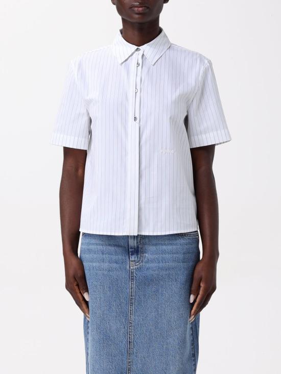 25FW 핑코 셔츠 104779A2FH ZPZ White