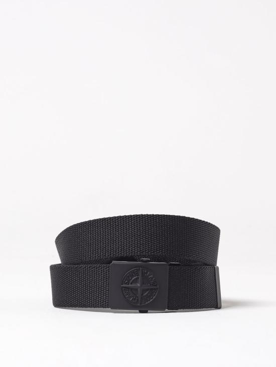 25FW [키즈] 스톤 아일랜드 벨트 9300001S0061 V0029 Black