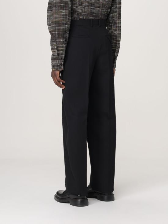  보테가베네타 스트레이트 팬츠 804757V3PH0 1000 Black - BOTTEGA VENETA