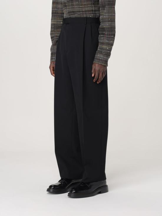  보테가베네타 스트레이트 팬츠 804757V3PH0 1000 Black - BOTTEGA VENETA