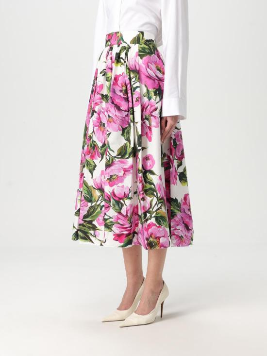 25SS 돌체앤가바나 스커트 F4CULTHS5S3 HA5KR White - DOLCE & GABBANA