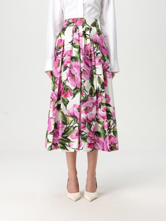 25SS 돌체앤가바나 스커트 F4CULTHS5S3 HA5KR White