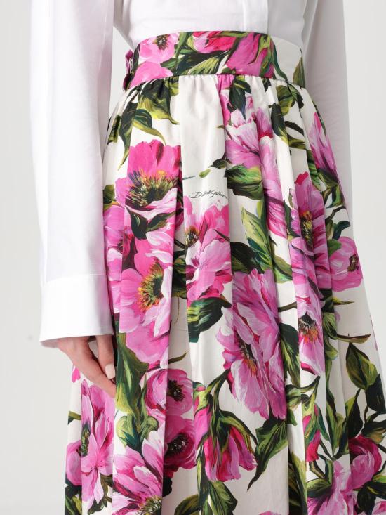 25SS 돌체앤가바나 스커트 F4CULTHS5S3 HA5KR White - DOLCE & GABBANA