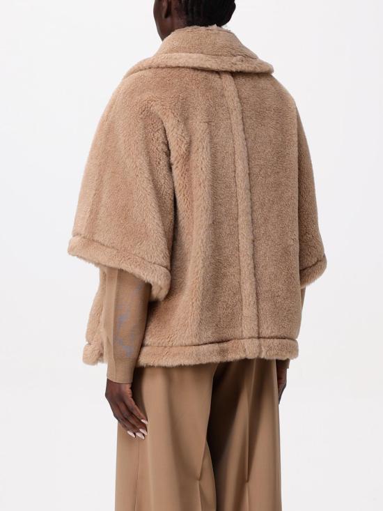 25FW 막스마라 테네브레 테디 알파카 케이프 2514731161600 004 Beige - MAX MARA