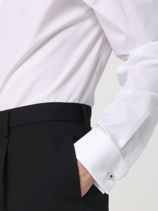 25FW 라르디니 긴팔 셔츠 ESASHERESC1900 100 White - LARDINI