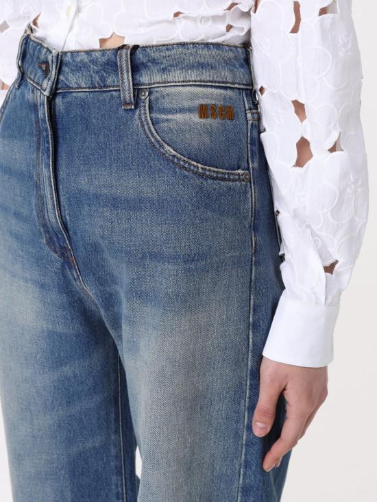 25FW 엠에스지엠 데님 팬츠 3841MDP239L257270 89 Denim - MSGM