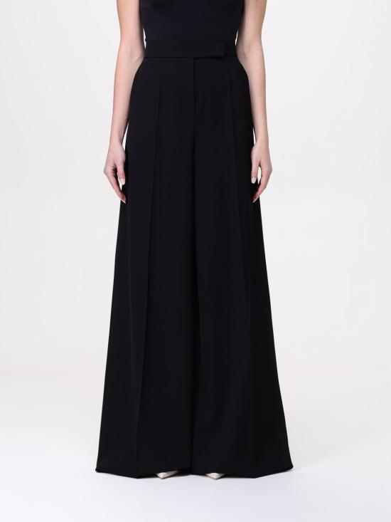 25FW 막스마라 NINFA 닌파 울 개버딘 트라우저 2511131011600 005 Blue