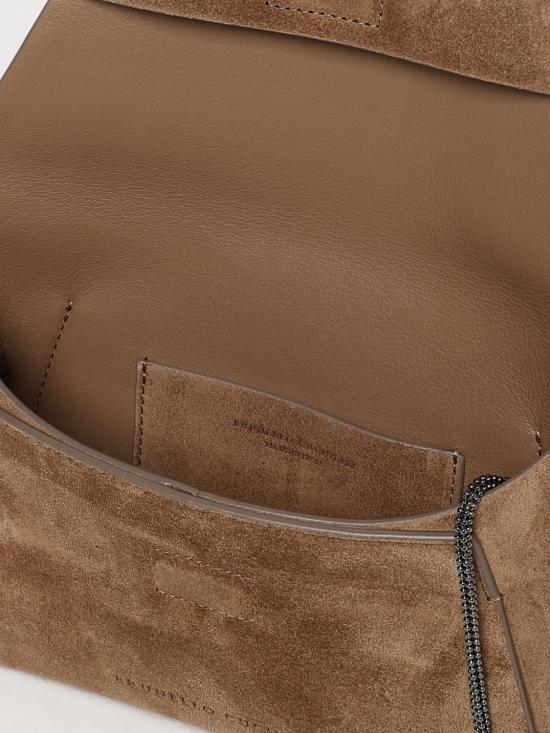 25SS 브루넬로 쿠치넬리 숄더백 MWDLD2722 C7495 Beige - BRUNELLO CUCINELLI