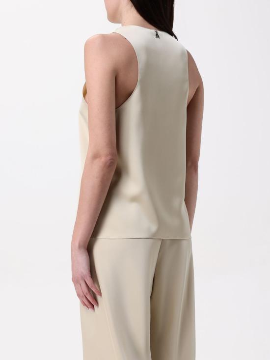 25FW 파트리지아페페 민소매 티셔츠 8C0725A459 B814 Gold - PATRIZIA PEPE