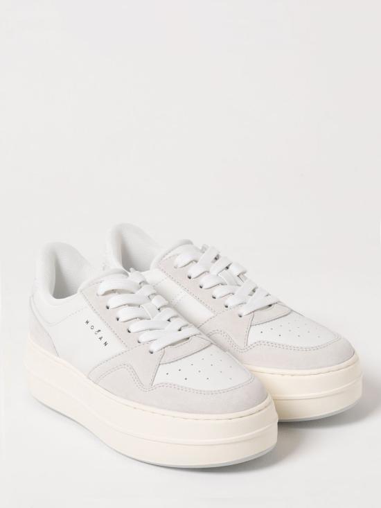 25SS 호간 뮬/슬리퍼 HXW6700FK80U3J B001 White - HOGAN