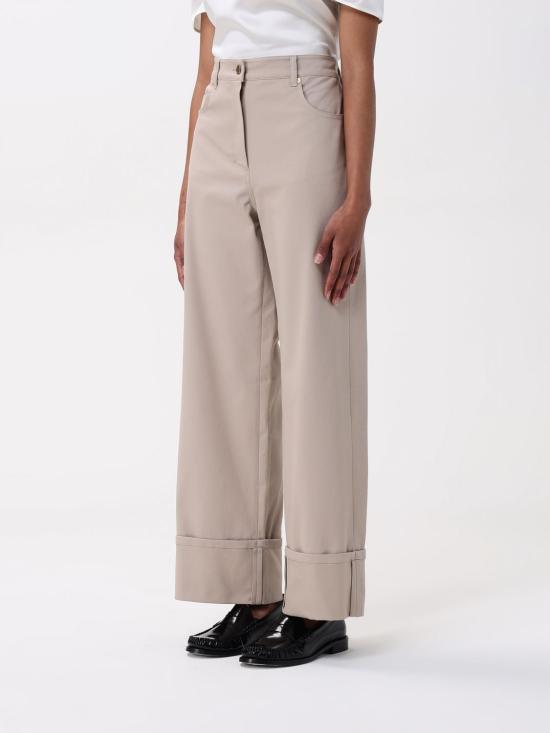 25FW 에스막스마라 스트레이트 팬츠 2519131031600 002 Beige - 'S MAX MARA