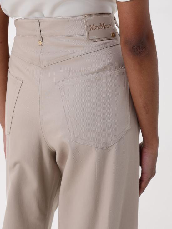 25FW 에스막스마라 스트레이트 팬츠 2519131031600 002 Beige - 'S MAX MARA