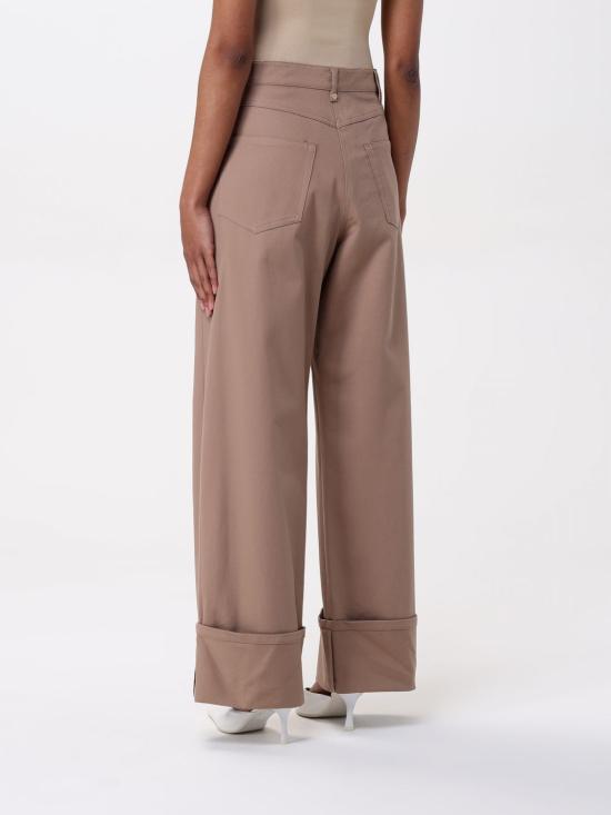 25FW 에스막스마라 스트레이트 팬츠 2519131031600 003 Brown - 'S MAX MARA