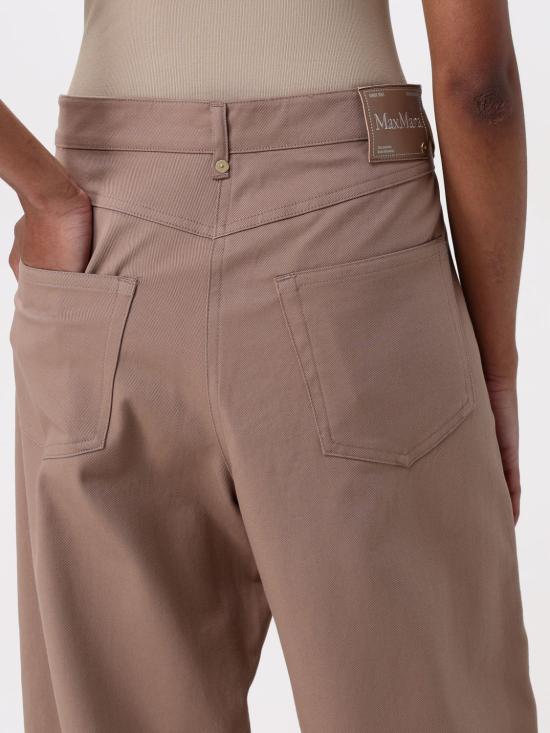 25FW 에스막스마라 스트레이트 팬츠 2519131031600 003 Brown - 'S MAX MARA