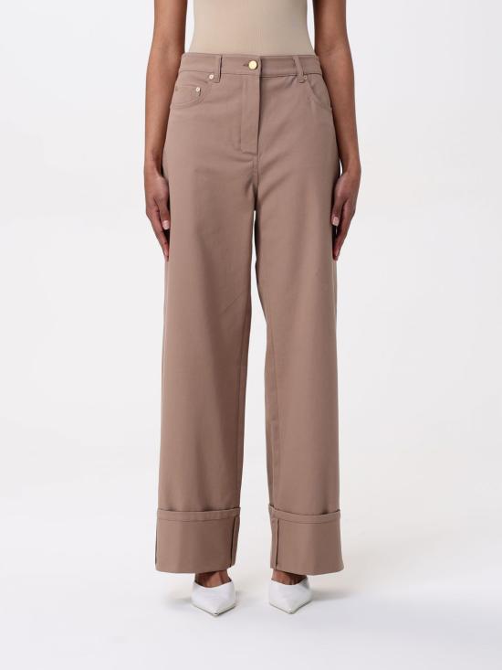 25FW 에스막스마라 스트레이트 팬츠 2519131031600 003 Brown