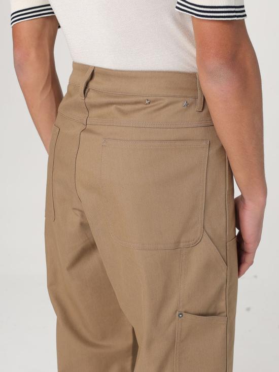 25FW 골든구스 스트레이트 팬츠 GMP01942P00155815369 Kaki - GOLDEN GOOSE