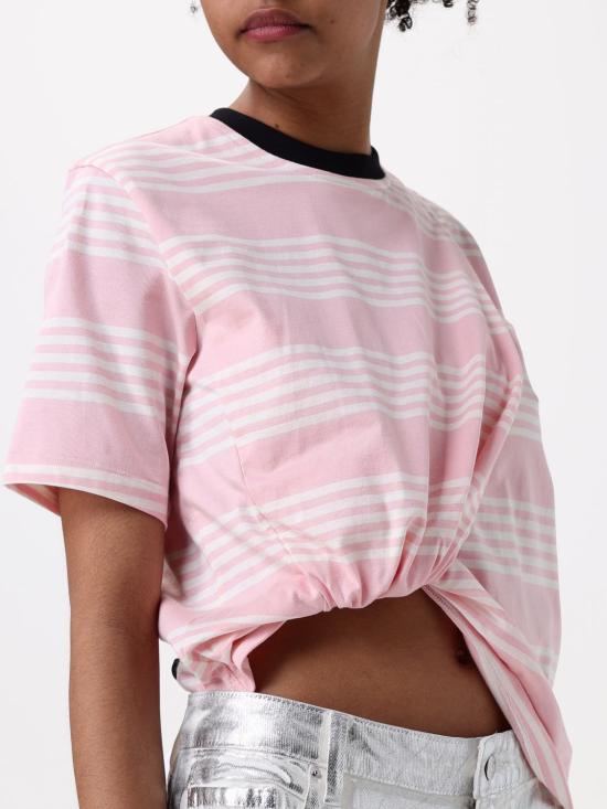 25SS 엠에스지엠 반팔 티셔츠 3841MDM140257128 11 Pink - MSGM