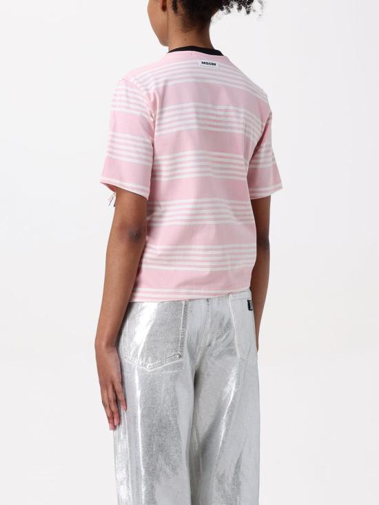 25SS 엠에스지엠 반팔 티셔츠 3841MDM140257128 11 Pink - MSGM