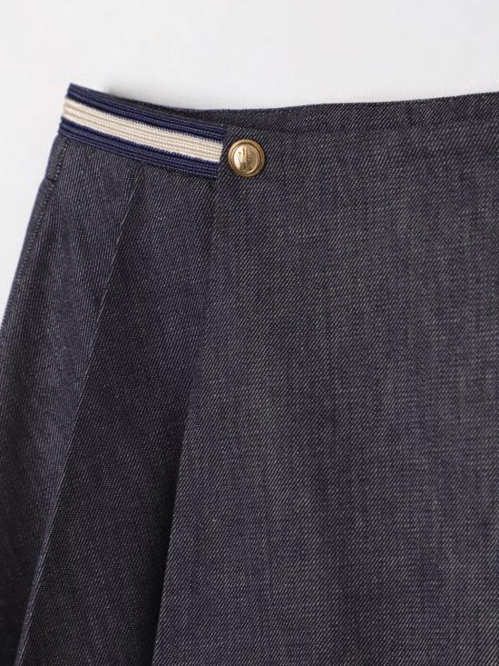 25FW [키즈] 몽클레어 스커트 2D00001598DA 77A Blue - MONCLER