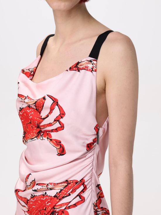 25SS 엠에스지엠 롱 원피스 3841MDA36A257152 12 Pink - MSGM