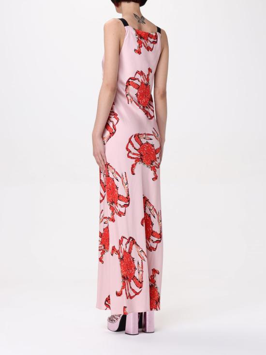 25SS 엠에스지엠 롱 원피스 3841MDA36A257152 12 Pink - MSGM