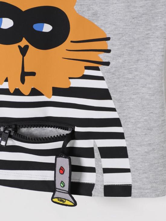 25SS [키즈] 스텔라 맥카트니 티셔츠 TW8S01Z0434 807 Grey - STELLA MCCARTNEY