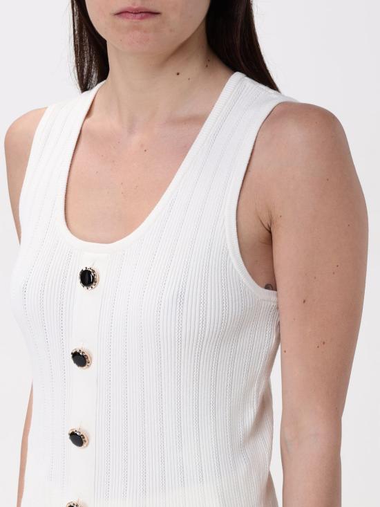 25FW 트윈셋 민소매 티셔츠 251TP3492 00282 Ice - TWINSET