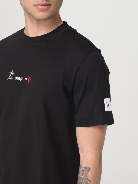 25SS 엠포리오 아르마니 반팔 티셔츠 7X000032AF13243 FC135 Black 1 - EMPORIO ARMANI